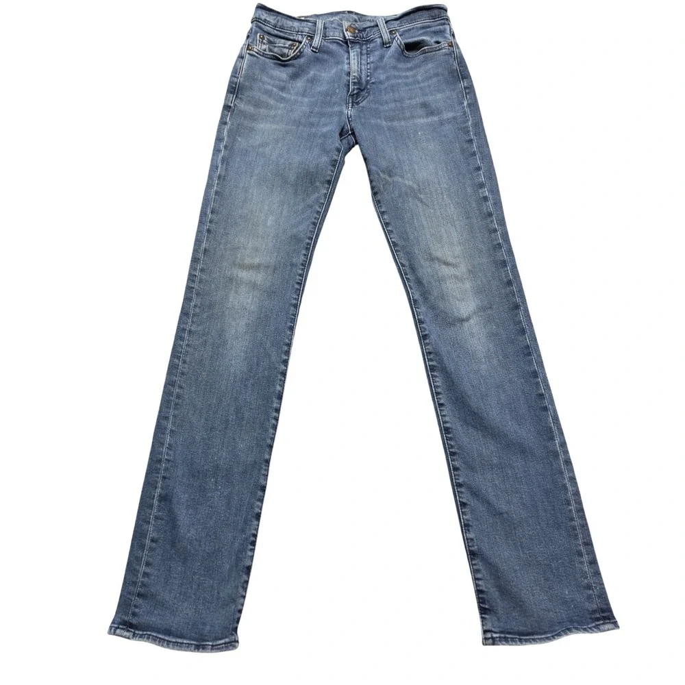 Jeans LEVI'S 511™ 29x34 Mens Blue Excellent Premium Slim Fit Denim